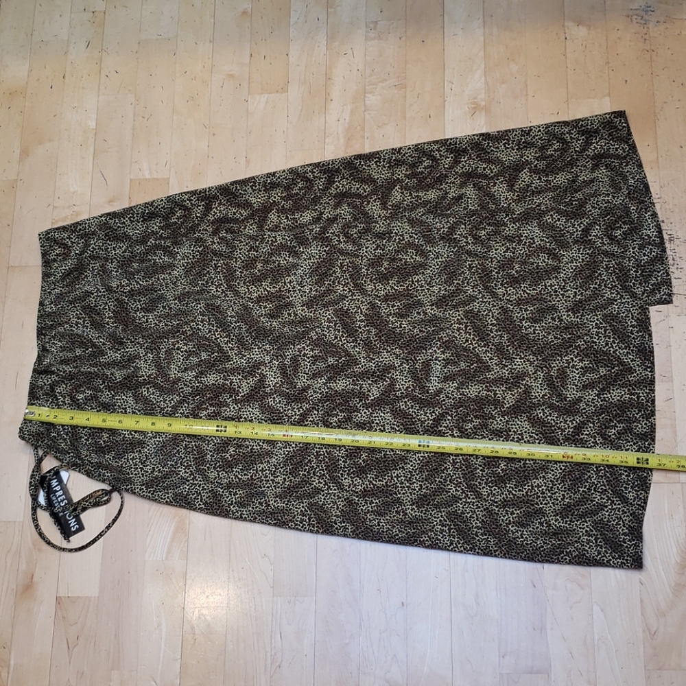 IMPRESSIONS LIFESTYLE wrap-around skirt - Picture 10 of 10